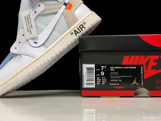 Retro White Off-White Air AQ0818-100 Jordan High 1 0531